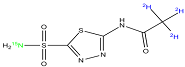 Acetazolamide-d3([2H3,15N]-Acetazolamide)